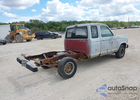 1987 Ford Ranger Super Cab из США, поврежденный, VIN 1FTCR14T1HPA53645